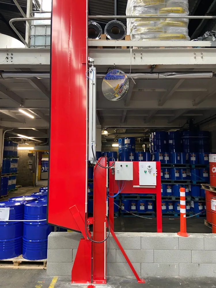 Barrière de rétention pour les cellules de stockage