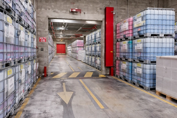 Brrière de rétention anti feu de nappe