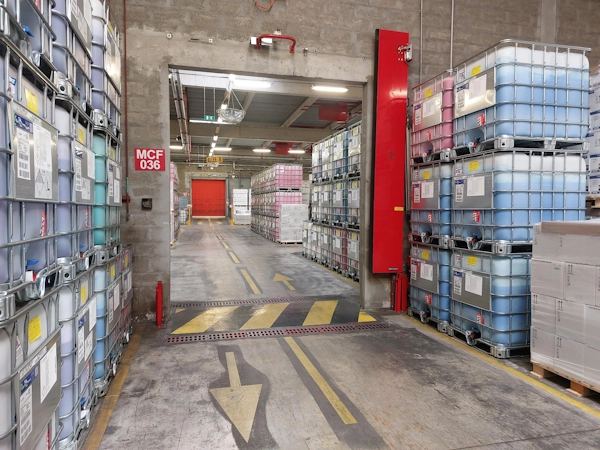 Barrière de rétention produits dangereux